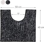 Sealskin Speckles Toiletmat 45x50 cm - 100% Gerecycled, Huis en Inrichting, Badkamer | Badtextiel en Accessoires, Verzenden, Nieuw