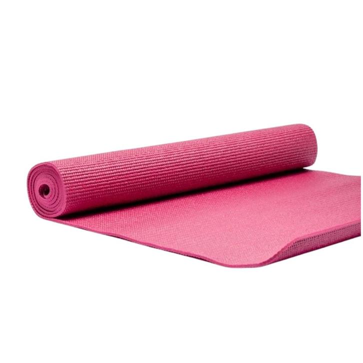 Yogamat PVC - Dieproze, Sport en Fitness, Yoga en Pilates, Ophalen of Verzenden
