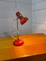 Vintage bureaulamp rood VESZI