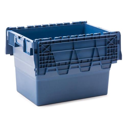 Distributiebak 600x400x416 mm Nestbaar Stapelbaar Blauw,, Doe-het-zelf en Verbouw, Kratten en Dozen, 50 tot 75 cm, Nieuw, Bak of Kist