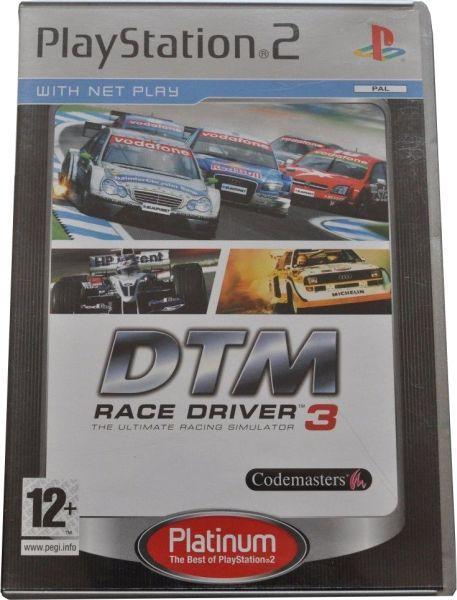 DTM Race Driver 3-Platinum (PlayStation 2) Gebruikt, Spelcomputers en Games, Games | Sony PlayStation 2, Zo goed als nieuw, Ophalen of Verzenden