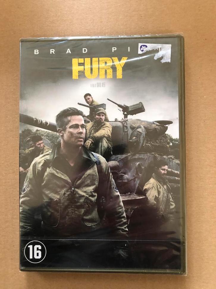 Fury  - War never ends quietly - 2014 - NIEUW, Cd's en Dvd's, Dvd's | Actie, Nieuw in verpakking, Oorlog, Vanaf 16 jaar, Ophalen of Verzenden