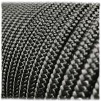 6MM PPM - Black - 10 meter - #016- dubbel gevlochten, Ophalen of Verzenden, Nieuw
