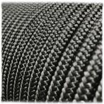 6MM PPM - Black - 10 meter - #016- dubbel gevlochten, Nieuw, Ophalen of Verzenden