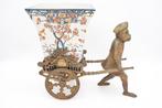 Wong Lee - Jardinière - Brons, Porselein, Antiek en Kunst