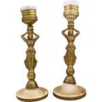 Tafellamp (2) - Messing, Marmer, Antiek en Kunst