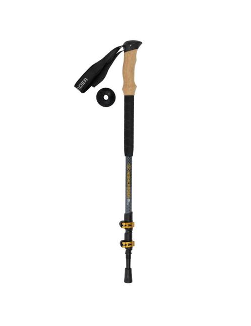 Highlander wandelstokken (set) Skye Carbon Fast-Lock - Grijs, Sport en Fitness, Bergsport en Wandelen, Nieuw, Verzenden