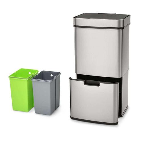 4goodz Smart Waste afvalbak afvalscheiding prullenbak met, Huis en Inrichting, Woonaccessoires | Prullenbakken, Nieuw, Verzenden
