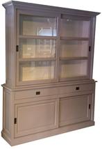 Buffetkast platinagrijs Ermelo 180cm, Ophalen of Verzenden, Nieuw