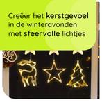 Kerstverlichting Raam Ster, Kerstboom, Rendier - 73-82cm -, Diversen, Kerst, Verzenden, Nieuw