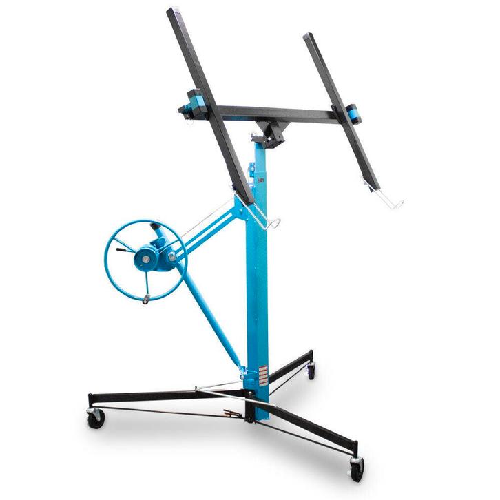 Platenlift / Gipsplaatlift - Blauw - 140 x 140 x 144 cm - Ku, Doe-het-zelf en Verbouw, Bouwliften, Nieuw, Verzenden