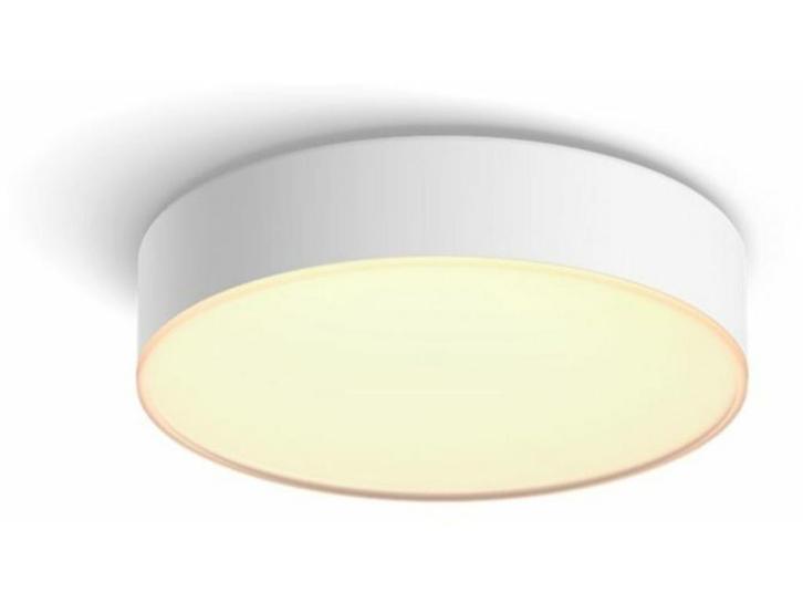 Philips Hue Enrave - Plafondlamp - Incl. Dimmer Switch - Wit, Huis en Inrichting, Lampen | Plafondlampen, Zo goed als nieuw, Verzenden