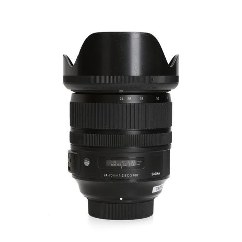 Sigma 24-70mm 2.8 DG HSM Art - Nikon, Audio, Tv en Foto, Fotografie | Lenzen en Objectieven, Zo goed als nieuw, Ophalen of Verzenden