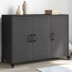 Zwart Stalen Dressoir | OP = OP! Profiteer nu!, 100 tot 150 cm, Nieuw, Ophalen of Verzenden, Trendy