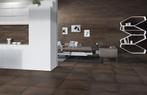Vloertegel Castelvetro Concept Land Moka Bruin 60x60, 60 cm of meer, Nieuw, Ophalen of Verzenden, 10 m² of meer