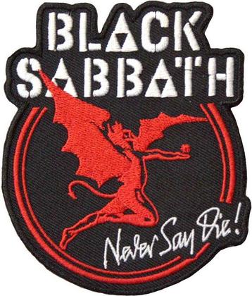 Black Sabbath Archangel Never Say Die Patch off. merchandise beschikbaar voor biedingen