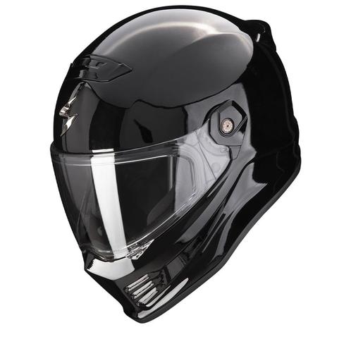 Scorpion Covert FX Solid Zwart Integraalhelm, Motoren, Kleding | Motorhelmen, Integraalhelm, Heren, XXL, Nieuw met kaartje, Overige merken