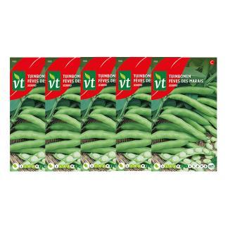 Bonen zaad | VT | 5 stuks (Tuinbonen), Tuin en Terras, Bloembollen en Zaden, Verzenden