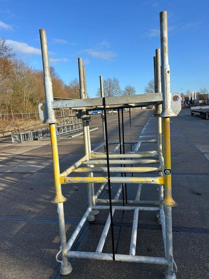 Stapelrek, stapelracks, rek, rekken, partij, Doe-het-zelf en Verbouw, Kratten en Dozen, 100 cm of meer, Gebruikt, Overige typen