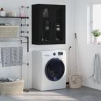 vidaXL Hangkast 69,5x34x90 cm zwart, Verzenden, Nieuw, 50 tot 100 cm, Minder dan 100 cm