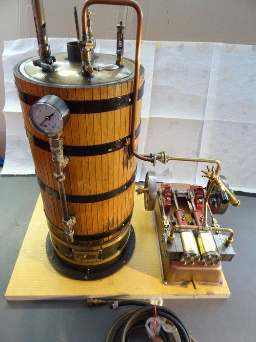 Stoommachine - Krick Or Similar - Gietijzer, Staal - Krick, Antiek en Kunst, Antiek | Speelgoed