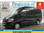 Volkswagen Crafter 35 2.0 TDI Exclusive L3H3 BPM VRIJ €699pm, Auto's, Bestelauto's, Automaat, Volkswagen, Zwart, Diesel