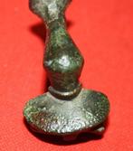Oud-Romeins, Keizerrijk Brons Fibula - Kniefibel (Zonder, Sieraden, Tassen en Uiterlijk, Antieke sieraden