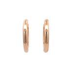 Roségouden vintage oorringen 14 kt, Ophalen of Verzenden, Nieuw