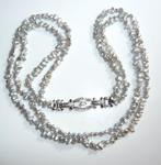 Halsketting - 18 karaat Witgoud - 0.25ct. tw. Diamant, Sieraden, Tassen en Uiterlijk, Kettingen, Nieuw