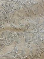 san leucio - robusta tafelkleed in damast stof renaissance, Antiek en Kunst, Antiek | Kleden en Textiel