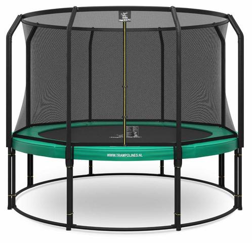 Magic Circle Pro Trampoline 366 cm Groen met veiligheidsnet, Kinderen en Baby's, Speelgoed | Buiten | Trampolines, Nieuw, Ophalen of Verzenden