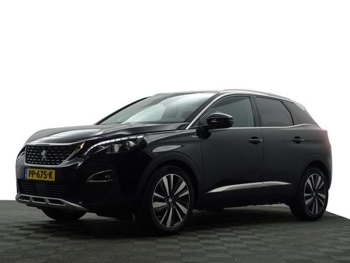 Zakelijke Lease |  Peugeot 3008 1.2 PureTech GT Line+, Auto's, Peugeot, Dealer onderhouden, Lease, Zwart, Handgeschakeld, SUV of Terreinwagen