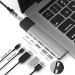 6 in 1 USB-C Hub voor Macbook Pro / Air - USB 3.0 / Type C /, Computers en Software, Pc- en Netwerkkabels, Verzenden, Nieuw
