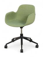 Normann Copenhagen Form Armchair Swivel 5W, groen, Huis en Inrichting, Stoelen, Ophalen of Verzenden, Nieuw