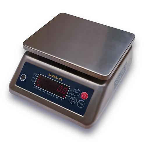 Waterproof RVS weegschaal 15kg x 1gr, Doe-het-zelf en Verbouw, Weegschalen, Verzenden