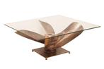 Maritieme salontafel OCEAN L 85cm antiek koper met, Huis en Inrichting, Ophalen of Verzenden, Nieuw