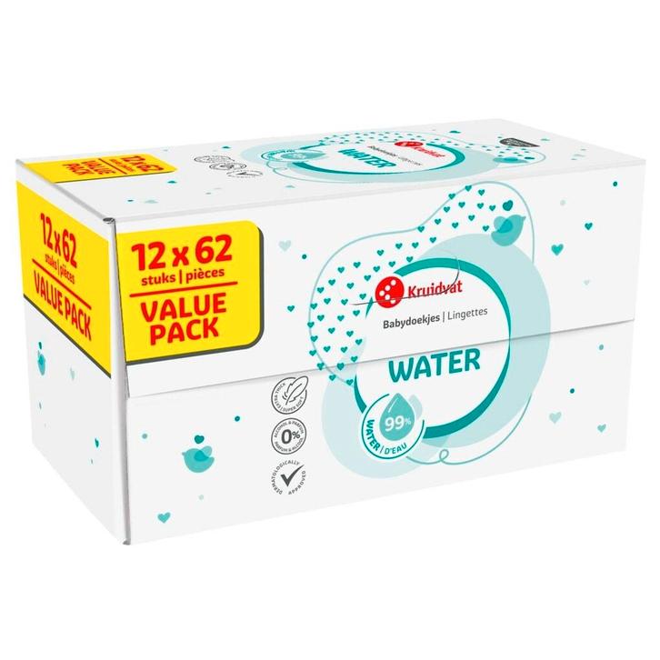 Kruidvat Baby Pure Waterdoekjes, Kinderen en Baby's, Overige Kinderen en Baby's, Nieuw, Verzenden