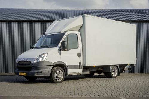 Iveco Daily 35C13 | Bakwagen met laadklep | Airco | 3-Zits, Auto's, Bestelauto's, Lease, Handgeschakeld, Wit, Iveco, Grijs, Stof