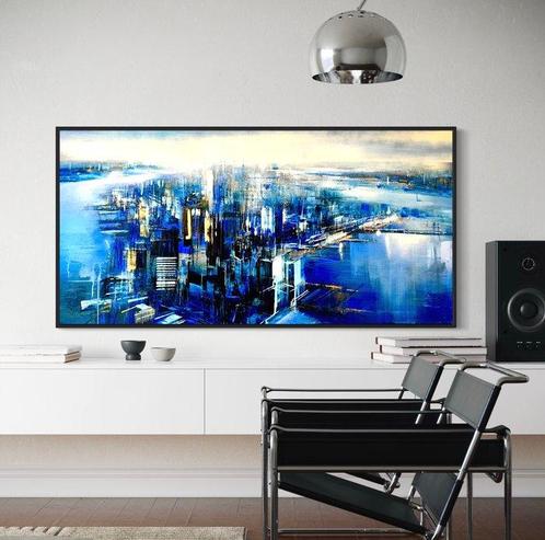 Prettau - Apple Blue (H), Antiek en Kunst, Kunst | Schilderijen | Modern