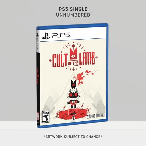 Cult of the lamb SRG cover / Special reserve games / PS5, Spelcomputers en Games, Games | Sony PlayStation 5, Nieuw, Verzenden