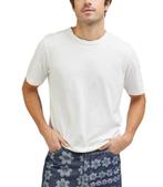 -46% Lee  Lee 101 tee ecru  maat M, Kleding | Heren, Verzenden, Nieuw, Wit