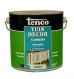 Tenco Tuindecor Dekkend Parelwit 2,5 liter, Ophalen of Verzenden, Nieuw