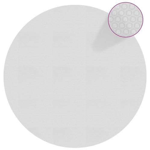 vidaXL Zwembadfolie solar drijvend 455 cm PE grijs, Tuin en Terras, Zwembad-toebehoren, Nieuw, Verzenden