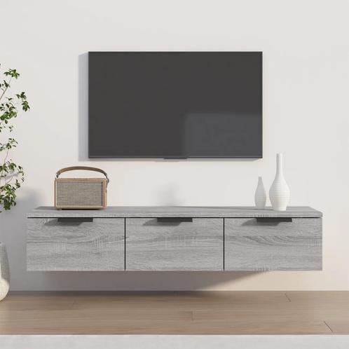 vidaXL Wandkast 102x30x20 cm bewerkt hout grijs sonoma, Huis en Inrichting, Kasten | Overige, Nieuw, Verzenden