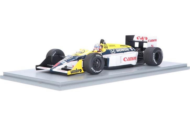 Williams F1 FW11B 18S740 Spark Models  Modelauto 1:18 1987, Hobby en Vrije tijd, Modelauto's | 1:18, Verzenden