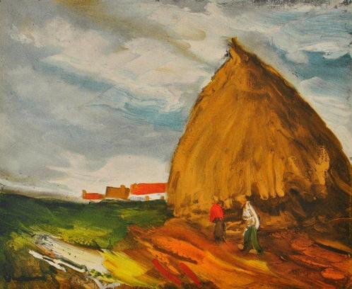 Maurice De Vlaminck (1876-1958) - La meule de foin, Antiek en Kunst, Antiek | Overige Antiek