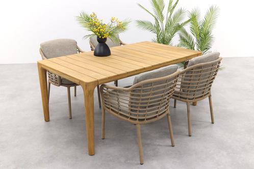 4 Seasons Como/Taste Liam tuinset - 180x100 cm. | AANVRAAG, Tuin en Terras, Tuinsets en Loungesets, Tuinset, Nieuw, Hout, Verzenden