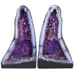 Museumkwaliteit - Amethist & Agaat - Matche Pair - Geode -, Verzamelen, Mineralen en Fossielen