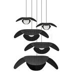 Umage Forget Me Not Hanglamp 5-lichts, eiken Zwart, Huis en Inrichting, Lampen | Hanglampen, Verzenden, Nieuw