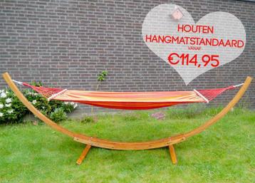 droogte passen worm ≥ Houten hangmatstandaard hangmat standaard hout 300 cm — Hangmatten —  Marktplaats